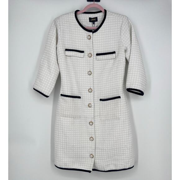 Alexa Admor Kairo Dress Ivory Sz 10 - Picture 3 of 13